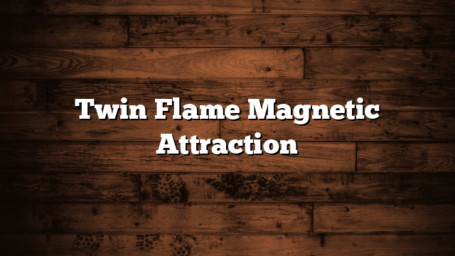 Twin Flame Magnetic Attraction